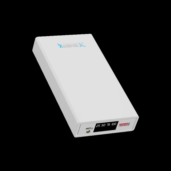 eNeRX Powerbank 20000 mAh 2.1 Amper Led Göstergeli ENR-P2025DC Siyah - 5