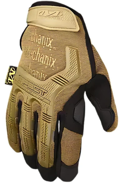Single Sword Mechanix Tam Parmak Taktik Eldiven, Darbe Emici İş Eldiveni, Dokunmatik Özellikli Motosiklet&Spor Eldiveni, Unisex - 2