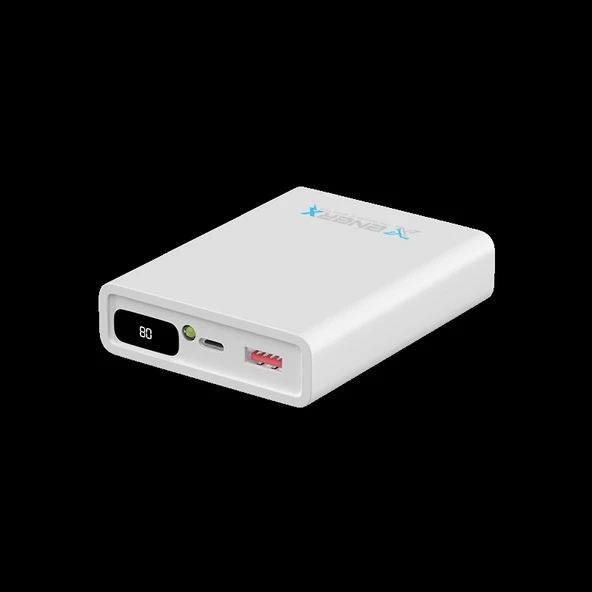 eNeRX Powerbank 10000 mAh 2.1 Amper Dijital Göstergeli ENR-P10188DC Siyah - 4