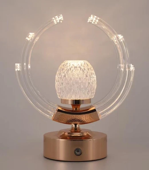 Eray Aydınlatma TL172 Gold Dokunmatik Led Masa Lambası