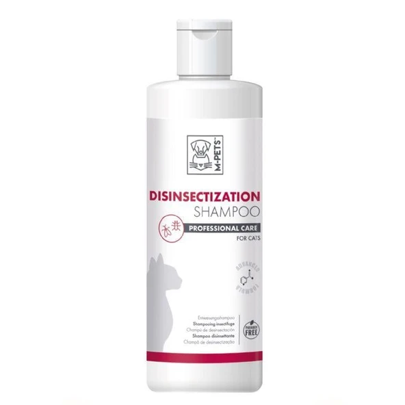 M-Pets Cat Disinsectization Böcek Öldürücü Şampuan 250ml Professional Care