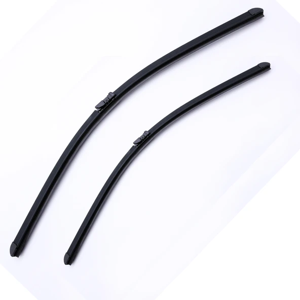 Mega Oto Market RBW Otomobil Sileceği Muz Silecek Takımı 24/19 inch 60/48 cm Skoda Yeti - Volkswagen Golf 5 ile uyumlu - 3