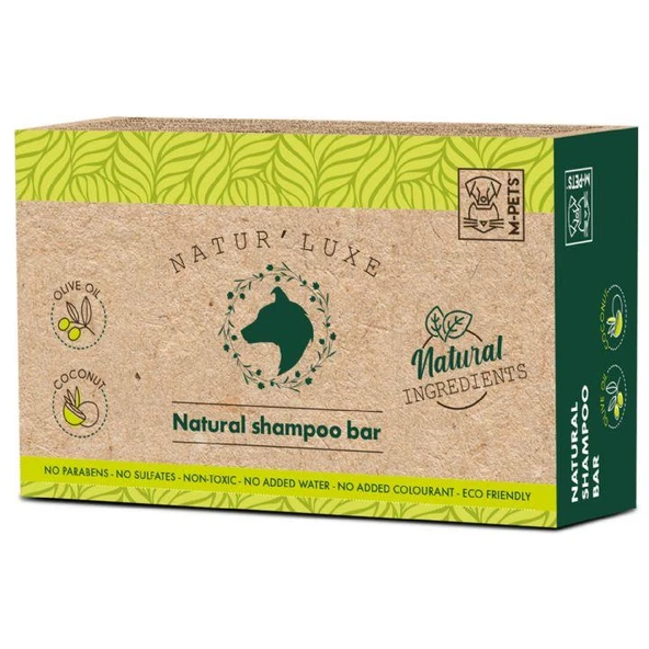 M-Pets Naturluxe Dog Shampoo Bar 100gr