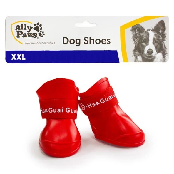 Ally Paws Köpek Ayakkabısı Mix Color (XXL) 4lü