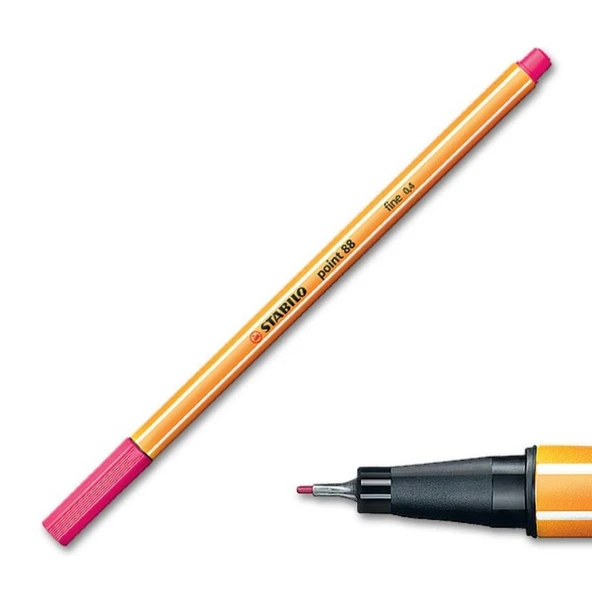 Stabilo Pembe Keçe Uçlu İnce Kalem 88 Point 0.4 MM 88/56 - 2