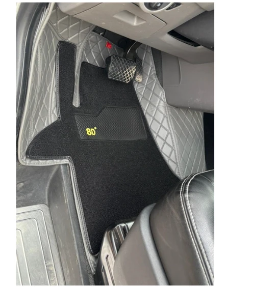 Volkswagen Transporter T6-T7 2016-2024 Aracına Özel 8D Çift Katmanlı Havuzlu Paspas Takımı - 1