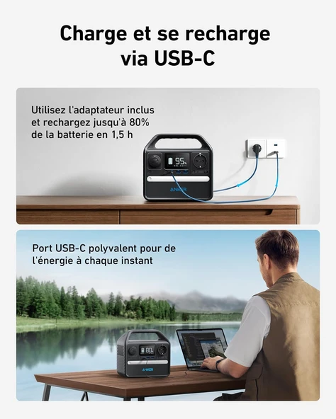 Anker PowerHouse 521 256 Wh Taşınabilir Güç Kaynağı - 5
