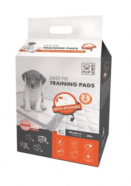 M-Pets Yapışkanlı Köpek Çiş Eğitim Pedi 90x60cm 30lu