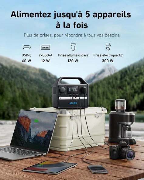 Anker PowerHouse 521 256 Wh Taşınabilir Güç Kaynağı - 3