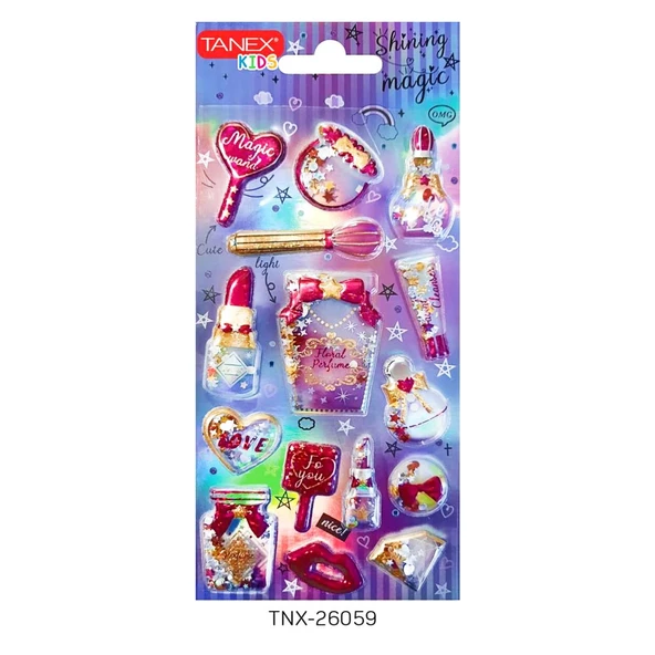Tanex Kids Balloon Pullu Sticker 15 Parça (26059)