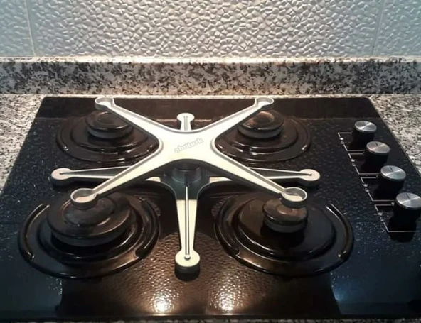Spider Cooking Gold Döküm Dönerli Börek Künefe Pişirme Aparatı