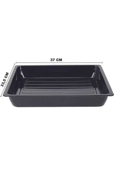 Hazarpazar Emaye Fırın Tepsisi 33,5cmx37cm - 6cm Yükseklik