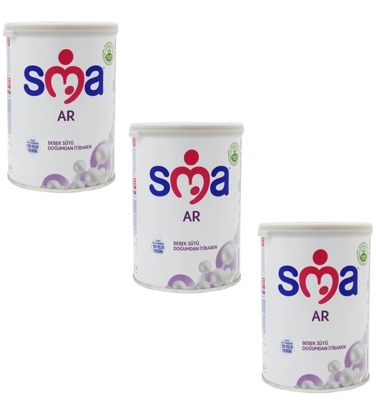 Sma Ar Bebek Sütü 380 Gr 3 Adet
