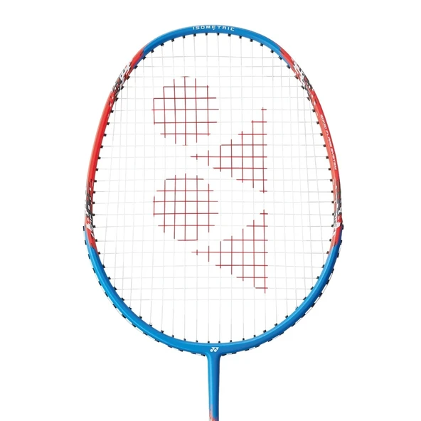 Yonex Nanoflare E13 3U (Ort. 88g) G4,5 (Kordajlı) Badminton Raketi - Mavi Kırmızı - 4