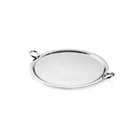 Schafer Ottoman Desenli Sunum Tabağı 1 Parça-Gümüş - 2