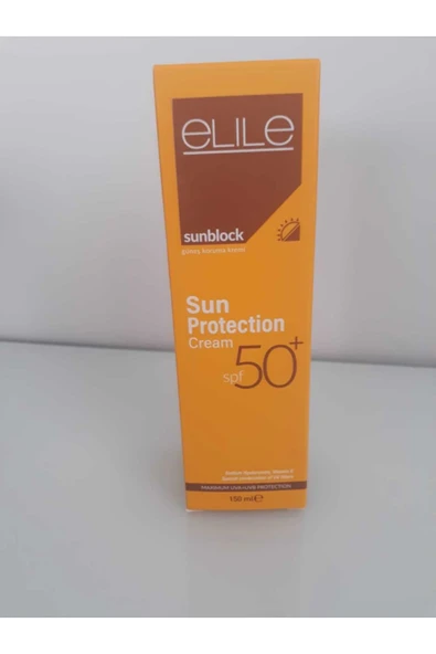 Elile Sunblock Sun Protection Cream- Shea Butter Ve Hyaluronic Acid Içeren Güneş Koruma Kremi 150 Ml - Resim 2