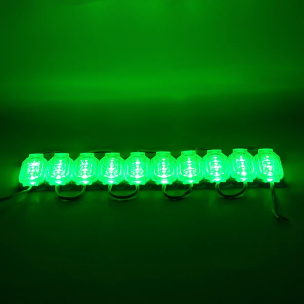 POWERMASTER MODÜL LED 12V 0.6W YEŞİL 2835 65 X 25MM IP65 120LM 160 DERECE