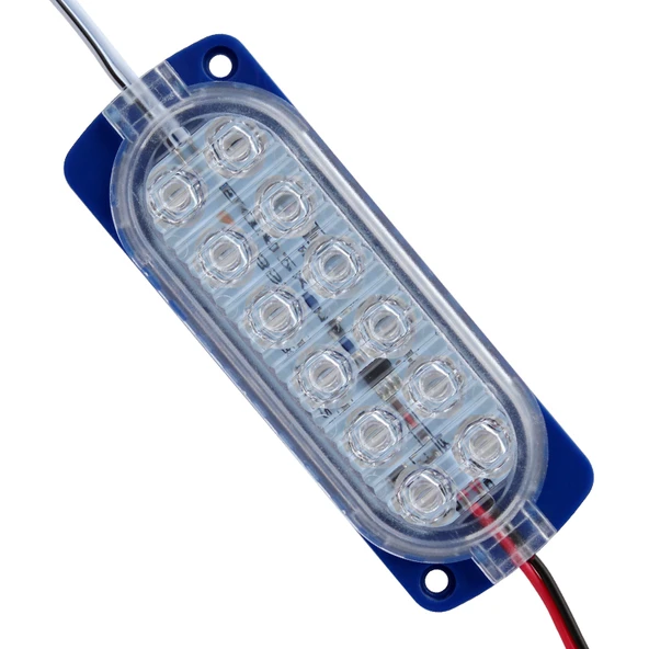 POWERMASTER PARLAK YANIP SÖNEN MAVİ MODÜL LED 2835 24 VOLT 1.2 WATT