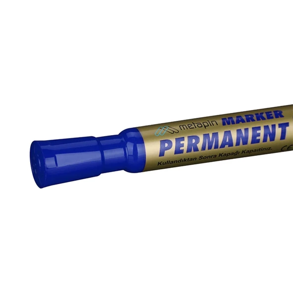 Metapin Permanent Markör Kesik Uçlu Koli Kalemi 5 mm 1 Adet - 6