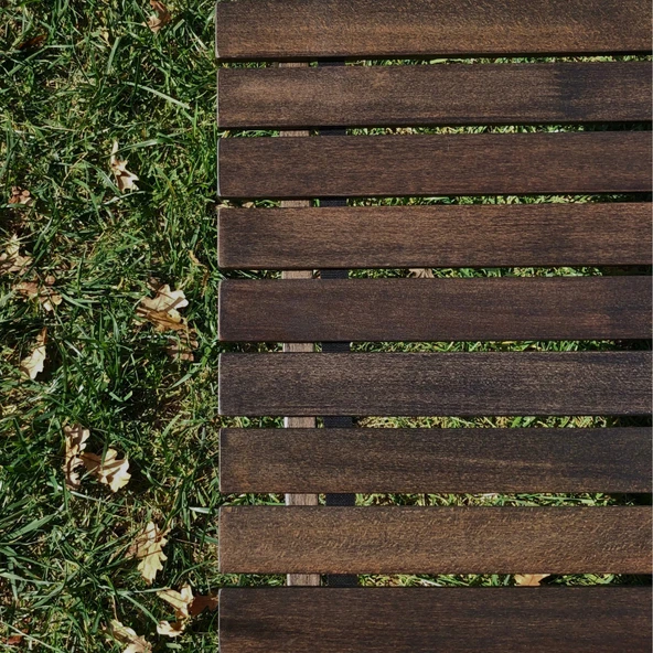 Bag The Joy 70x70x55 cm Ahşap Katlanır Kamp ve Piknik Masası - Antrasit - 10