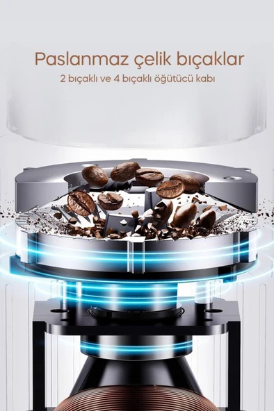 Sinbo SCM-2982 Kahve Ve Baharat Öğütücü Krom - 5