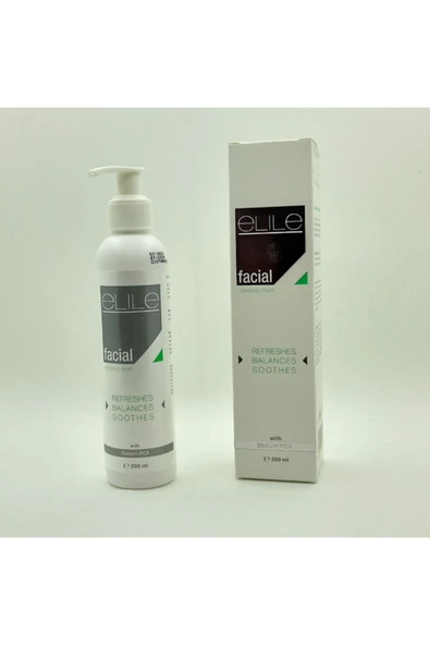 Elile Facial Cleansing Cream - Kuru Ve Karma Ciltler Için Formüle Edilmiş Yüz Temizleme Kremi 200 Ml - Resim 4