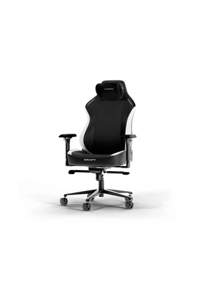 DXracer Craft XL Serisi Oyuncu Koltuğu Siyah - Beyaz - 2