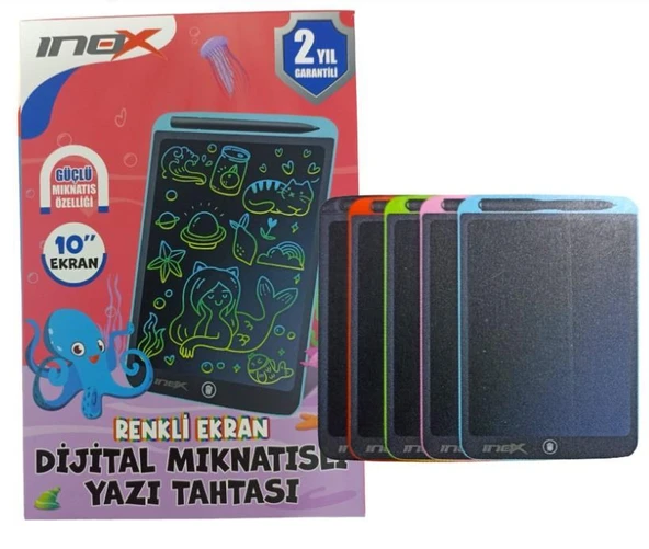 INOX DIJITAL YAZI TAHTASI 10 INC RENKLI EKRAN 9575 - 2