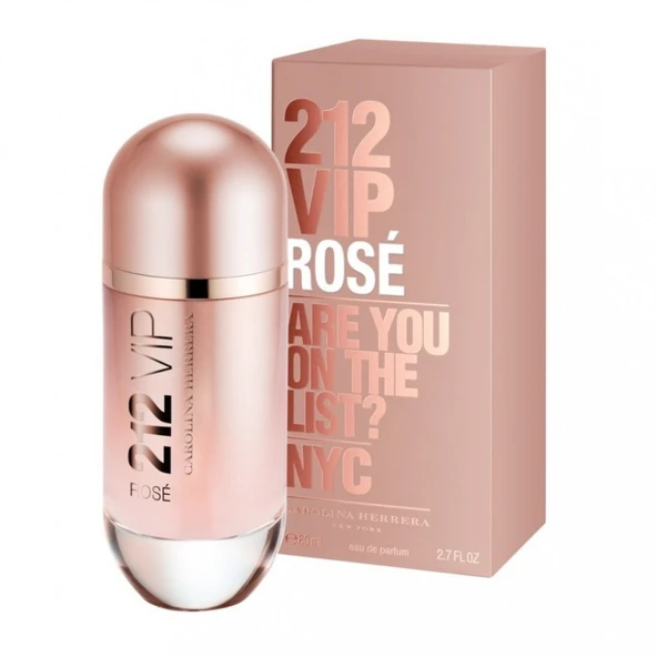 Carolina Herrera 212 Vip Rose EDP 80 ml Kadın Parfümü - 1