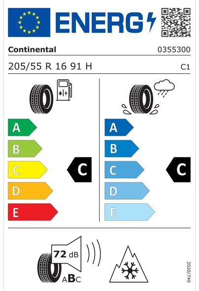 Continental WinterContact TS 860 S 205/55R16 91H SSR BMW Kış Lastiği - 2024 - 6