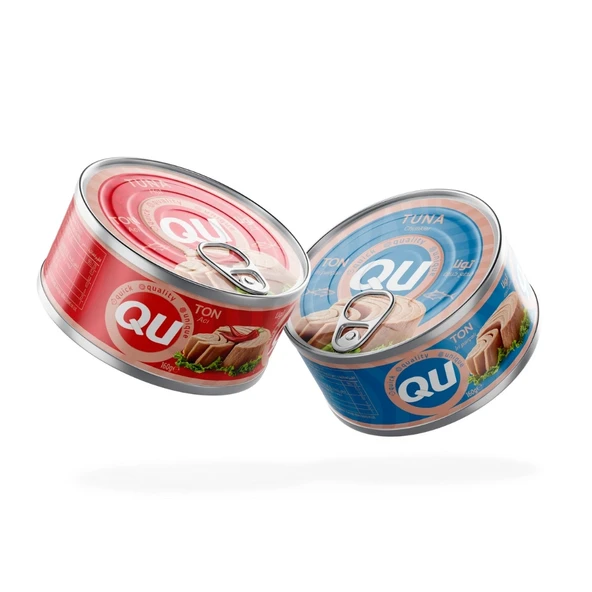 QU Acılı ve Sade Ton Balığı 160gr