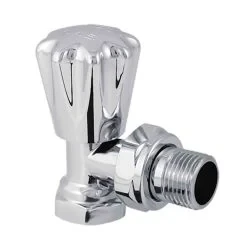 KAS KÖŞE RADYATÖR VE HAVLUPAN  VANASI -KROM(2 ADET)