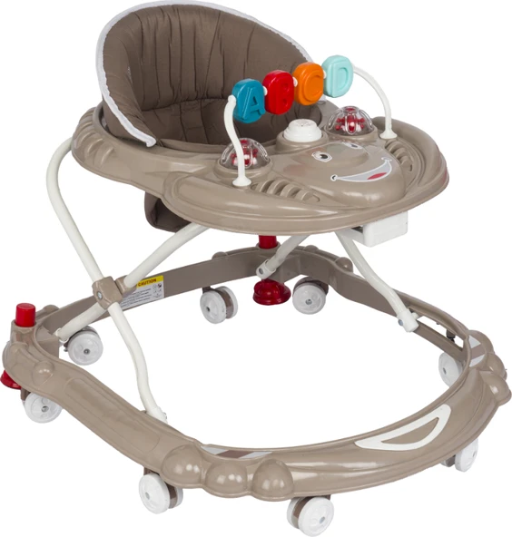 Ciciko Smile Stoplu Yürüteç / Bej