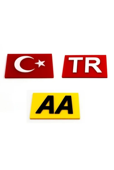 Pleksi 3d Panjur Arma Yapışkanlı - Aa - Tr - Türk Bayrağı