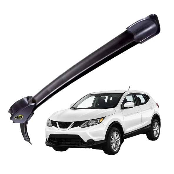 Mega Oto Market RBW Otomobil Sileceği Muz Silecek Takımı 60/38 cm 24/15 inch Nissan Qashqai ile uyumlu