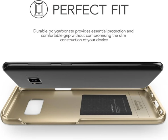 Verus Samsung Galaxy S8 Kılıf Simpli Mod Series - Brown - Resim 4