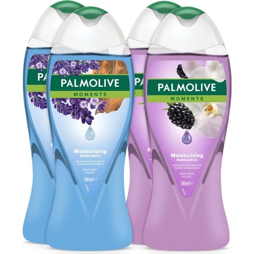 Palmolive Moments Nemlendirici Banyo ve Duş Jeli 500 ml x 4 Adet - 2