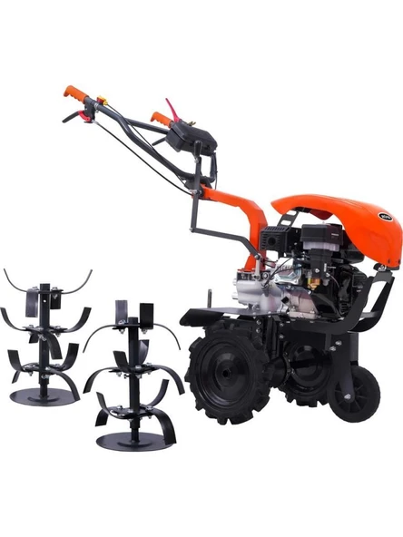 RÜYA ŞANZIMANLI BENZİNLİ ÇAPA MAKİNESİ (TEKERLEKLİ) QST 2+1 7 HP