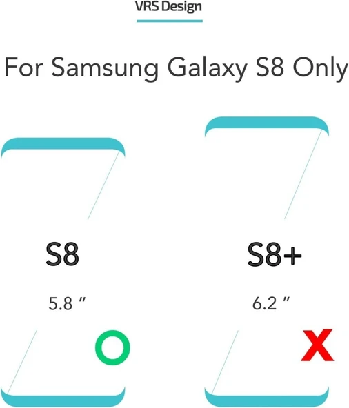 Verus Samsung Galaxy S8 Kılıf Simpli Mod Series - Brown - Resim 6