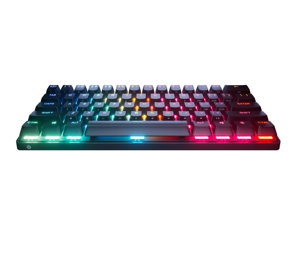 SteelSeries Apex Pro Mini Gen 3 OmniPoint 3.0 HiperManyetik Switch RGB Mekanik Kablolu Oyuncu Klavyesi (UK) - 2
