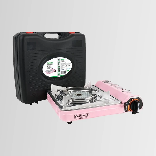 CK-508 Orcamp Seramik Tekli Portatif Kamp Ocak Gaz Stop Emniyetli - 3