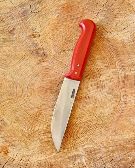 Tapan Mutfak Bıçağı Paslanmaz 26 cm Kırmızı - 2