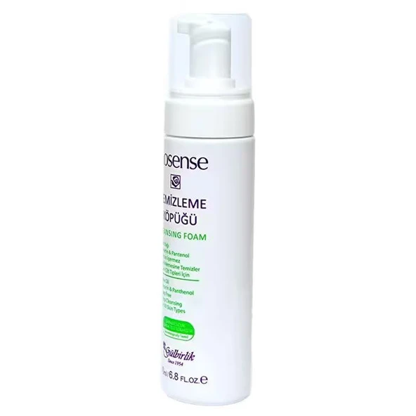 Rosense Celansing Foam 200 ml Yüz Temizleme Köpüğü