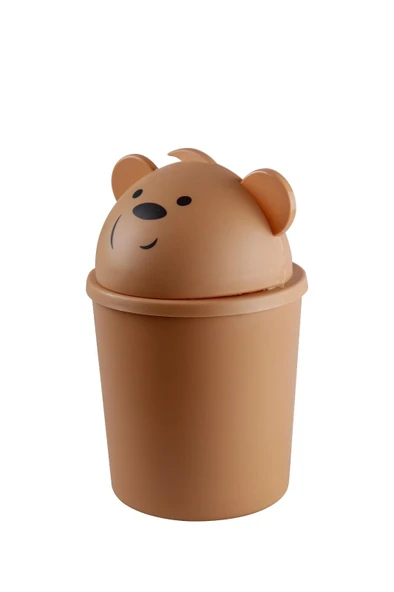 HOMENIVA Bears Mini Masaüstü Çöp Kutusu 1 LT - 5