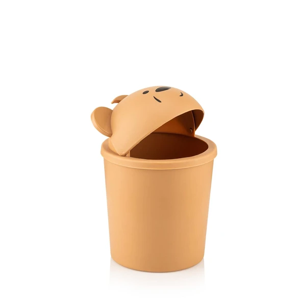 HOMENIVA Bears Mini Masaüstü Çöp Kutusu 1 LT - 7