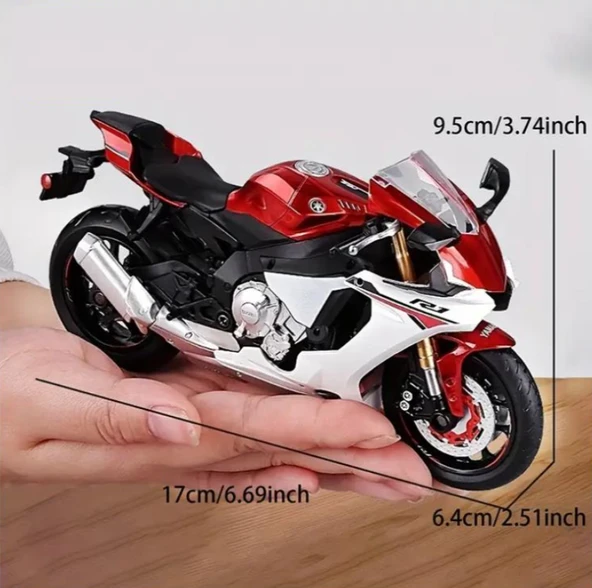 Yamaha YZF-R1 Model Motosiklet - 2