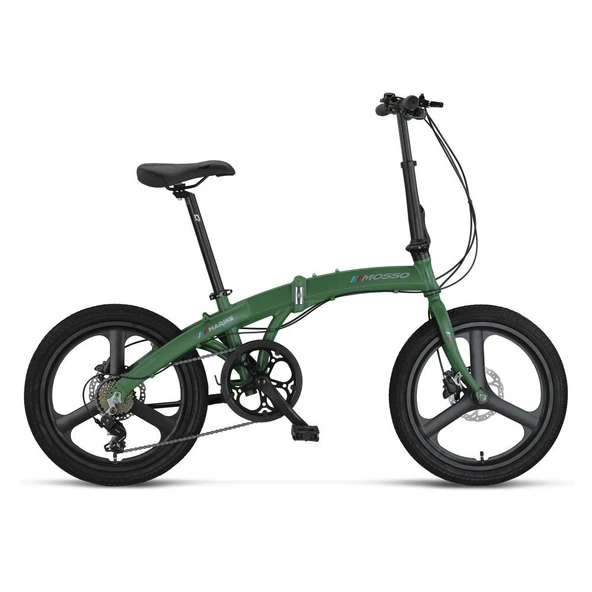 Mosso Marine 20 Jant 12-HYD-7SPD Katlanır Bisiklet Mat Race Green - 2