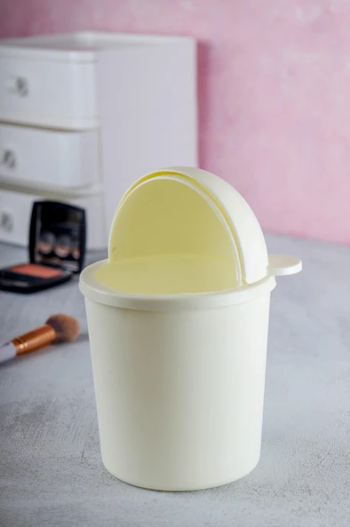 HOMENIVA Bears Mini Masaüstü Çöp Kutusu 1 LT - 10