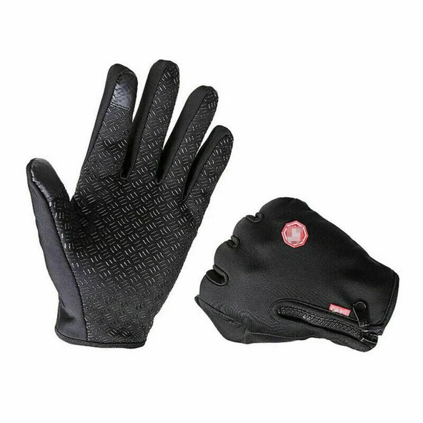 Tam Parmak Dokunmatik Özellikli Motosiklet Ve Bisiklet Eldiveni, Sporcu, Ağırlık Eldiveni - 6