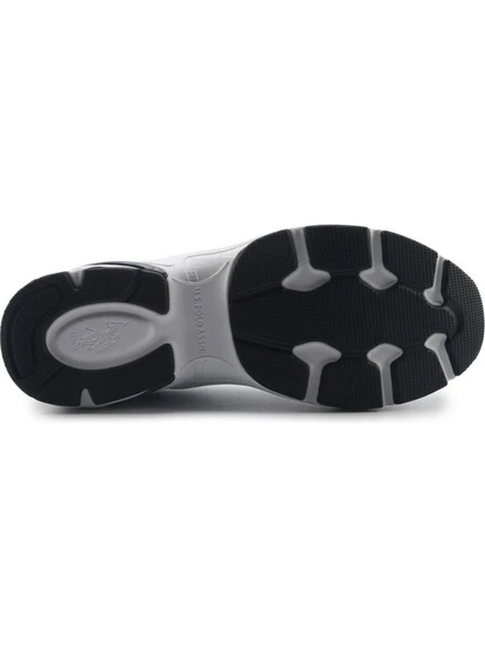 U.S.POLO ASSN ARDEN 5FX BEYAZ LACİVERT COMFORT CASUAL ANATOMİK SPOR AYAKKABI - 5